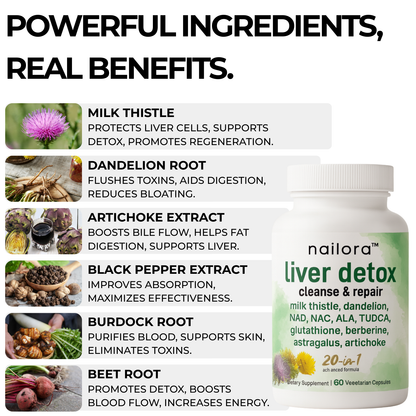 Liver Detox 20-in-1 Advanced Support Complex